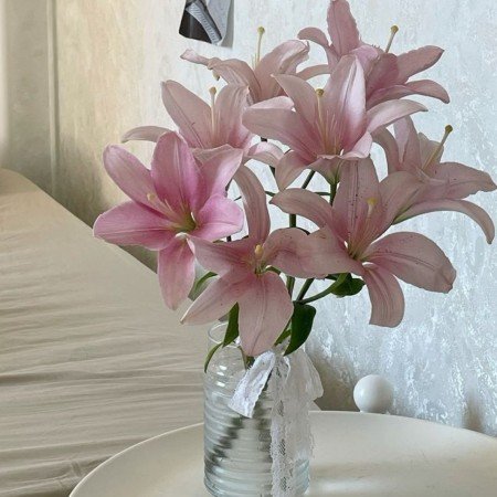  عکس گل لیلیوم پینترستی برای پروفایل