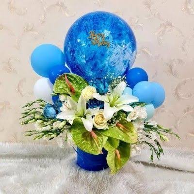  عکس گل لیلیوم آبی