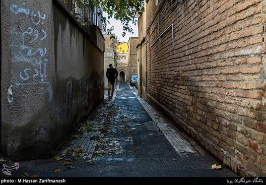  عکس کوچه های قدیمی تهران