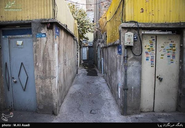  عکس کوچه های قدیمی تهران