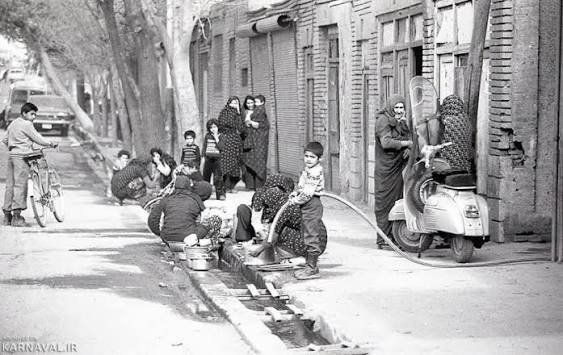  عکس کوچه های قدیمی تهران