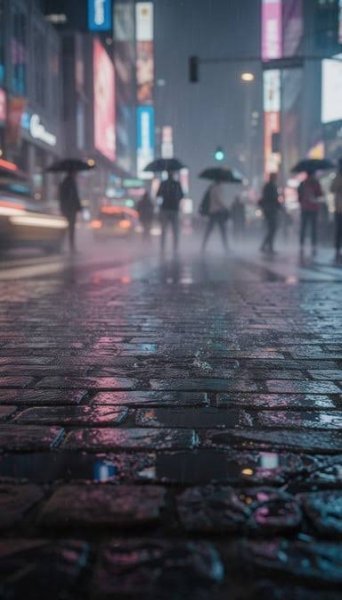  عکس خیابان بارانی