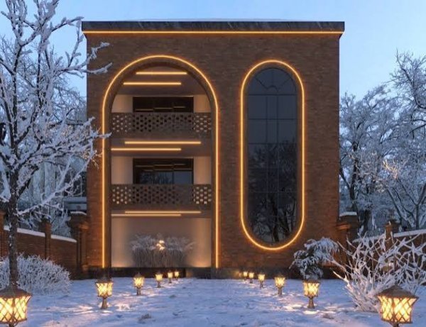  نمای خانه روستایی شیک
