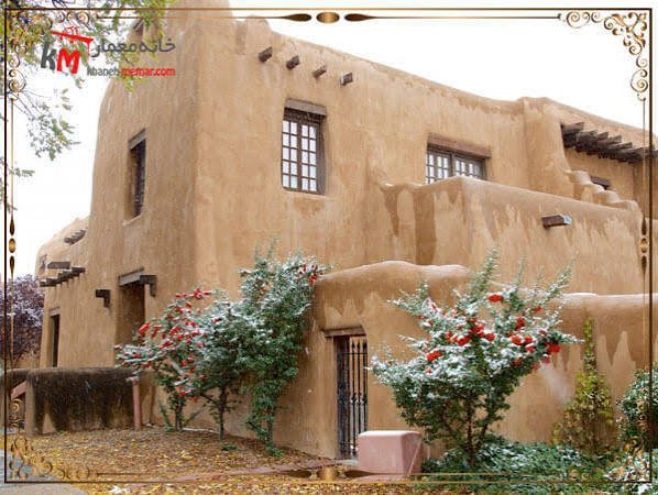  نمای خانه روستایی شیک