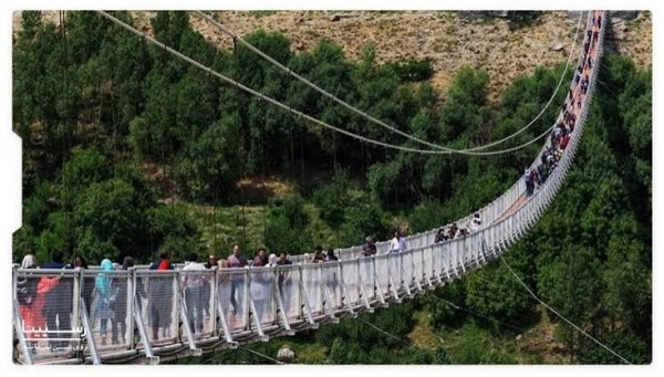  عکس پل معلق تهران