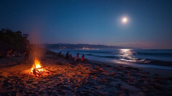  عکس شب پر ستاره و ماه