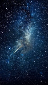  عکس شب پر ستاره و ماه