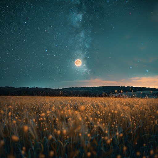  عکس شب پر ستاره و ماه