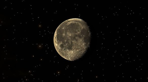  عکس شب پر ستاره و ماه
