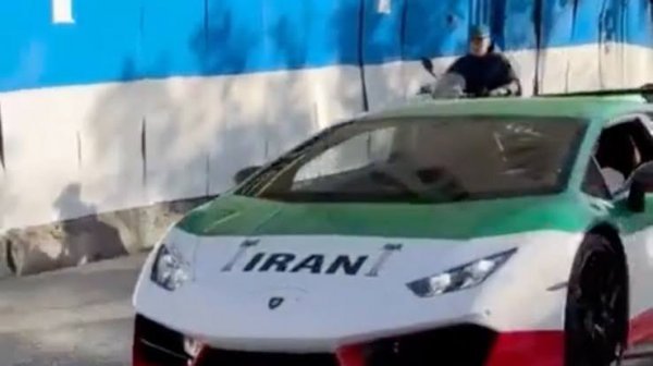  عکس لامبورگینی در تهران