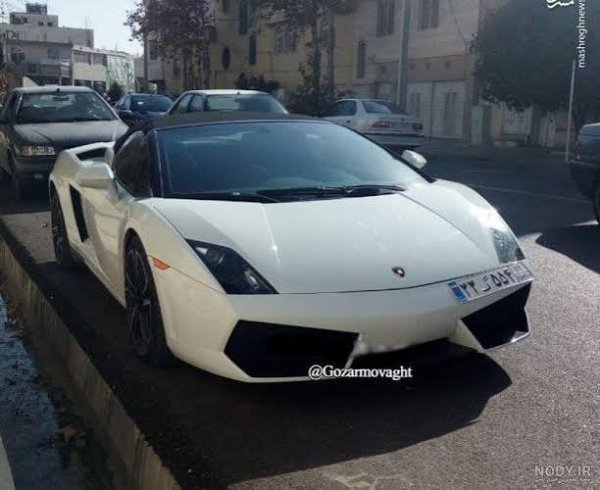  عکس لامبورگینی در تهران
