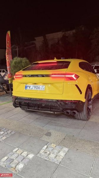  عکس لامبورگینی در تهران