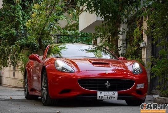  عکس ماشین فراری در تهران
