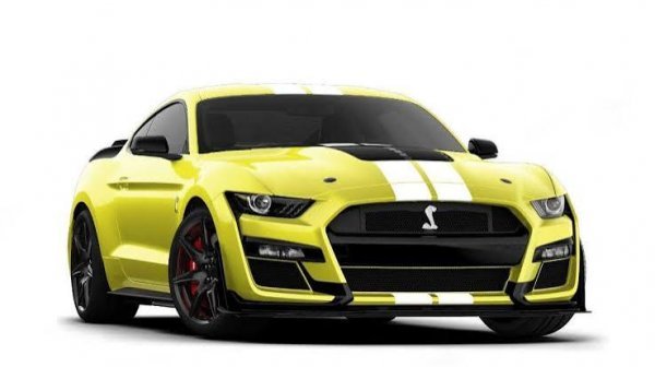  عکس ماشین فورد موستانگ زرد با کیفیت بالا