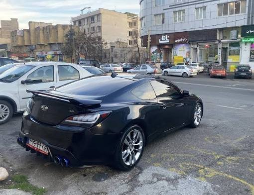  عکس ماشین جنسیس مشکی