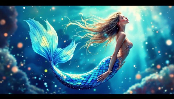  عکس پری دریایی برای پروفایل