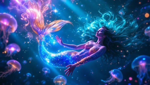  عکس پری دریایی برای پروفایل