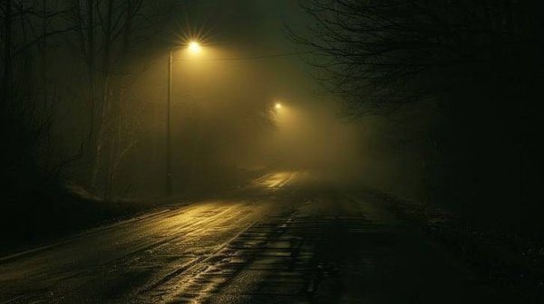  عکس جاده مه‌آلود برای تصویر زمینه