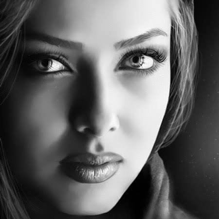  عکس سیاه و سفید زن برای پروفایل