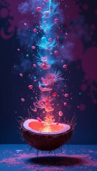  عکس نارگیل فانتزی