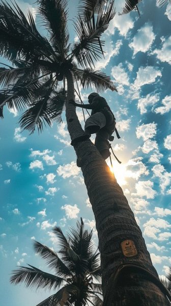  عکس درخت نارگیل