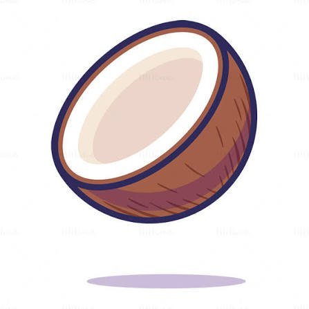  عکس نارگیل کارتونی