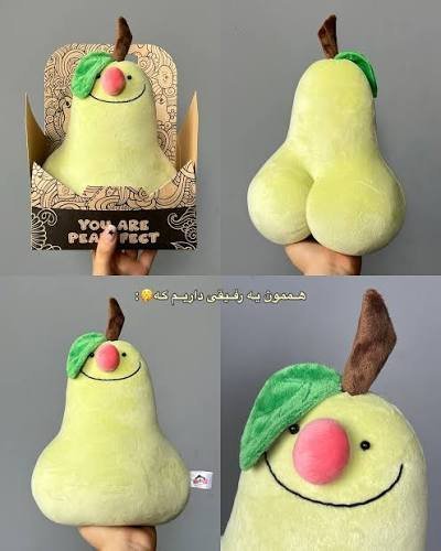  عکس گلابی خنده دار