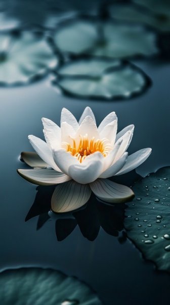  عکس گل نیلوفر صورتی