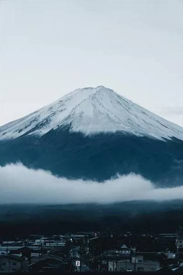  عکس کوهستان برفی