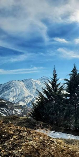  عکس کوهستان برفی
