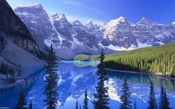  عکس کوهستان برفی