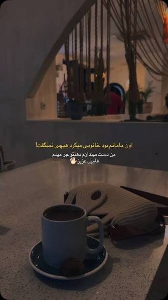  استوری تیکه دار به فامیل اینستا