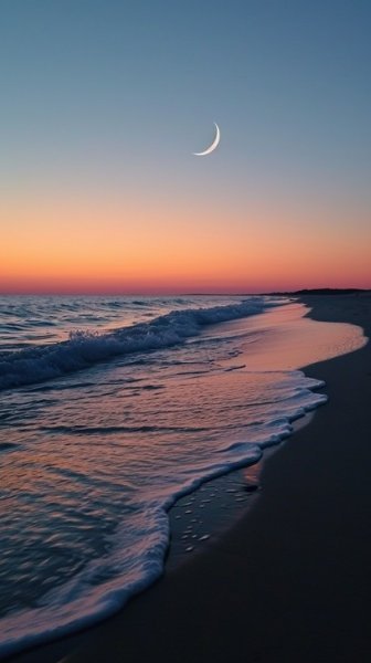 عکس دریا در شب