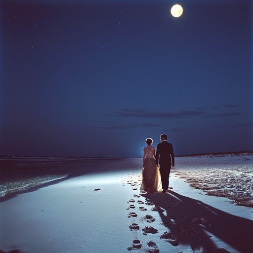  عکس دریا در شب