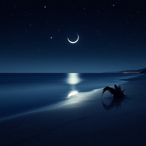  عکس دریا در شب