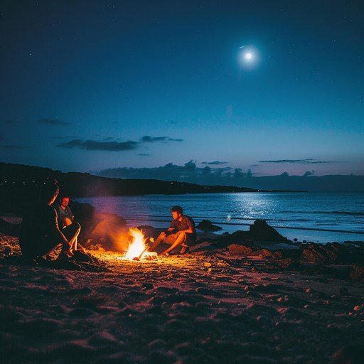  عکس دریا در شب