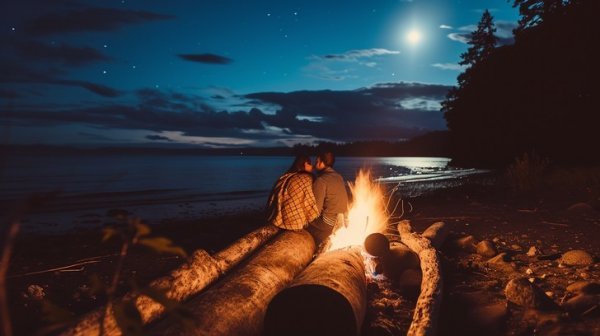  عکس دریا در شب