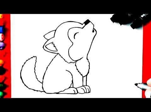  عکس گرگ کارتونی برای نقاشی