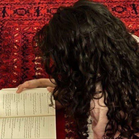  عکس پروفایل دختر مو فرفری