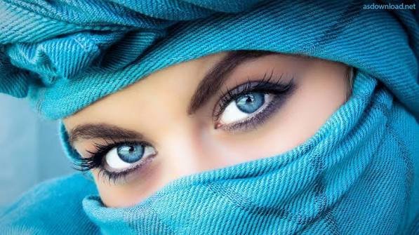  عکس دختر چشم سبز ابی