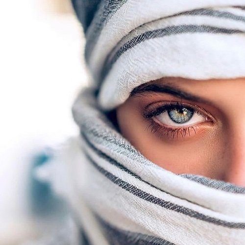 عکس چشم زیبای دختر برای پروفایل با کیفیت 4k