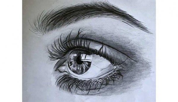  نقاشی چشم زیبا برای تصویر زمینه