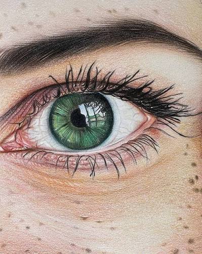  نقاشی چشم زیبا برای تصویر زمینه