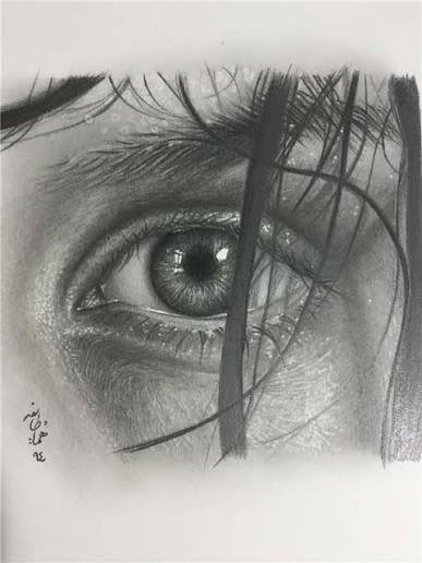  نقاشی چشم زیبا برای تصویر زمینه
