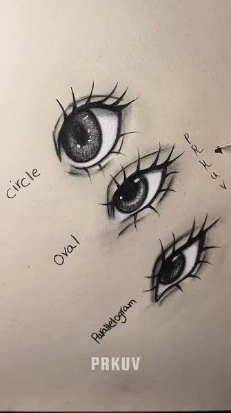 نقاشی چشم زیبا و آسان