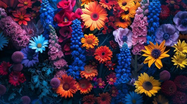  عکس گل داوودی برای پس زمینه