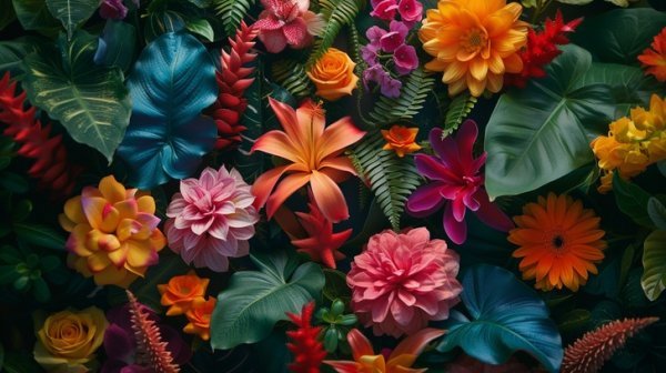  عکس گل داوودی برای پس زمینه
