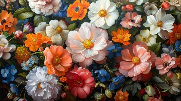  عکس گل داوودی برای پس زمینه