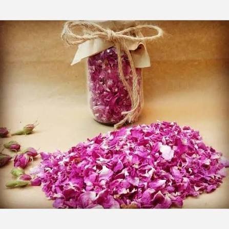  عکس گل محمدی خشک شده