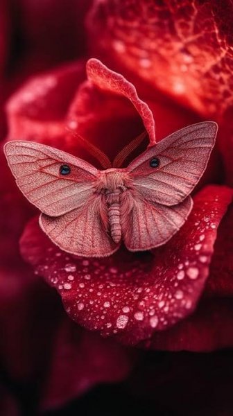  دانلود عکس پروانه زیبا روی گل ها برای پروفایل